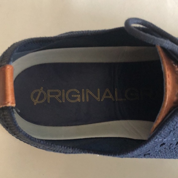 Men’s original Cole Haan blue Grant Oxford sneakers